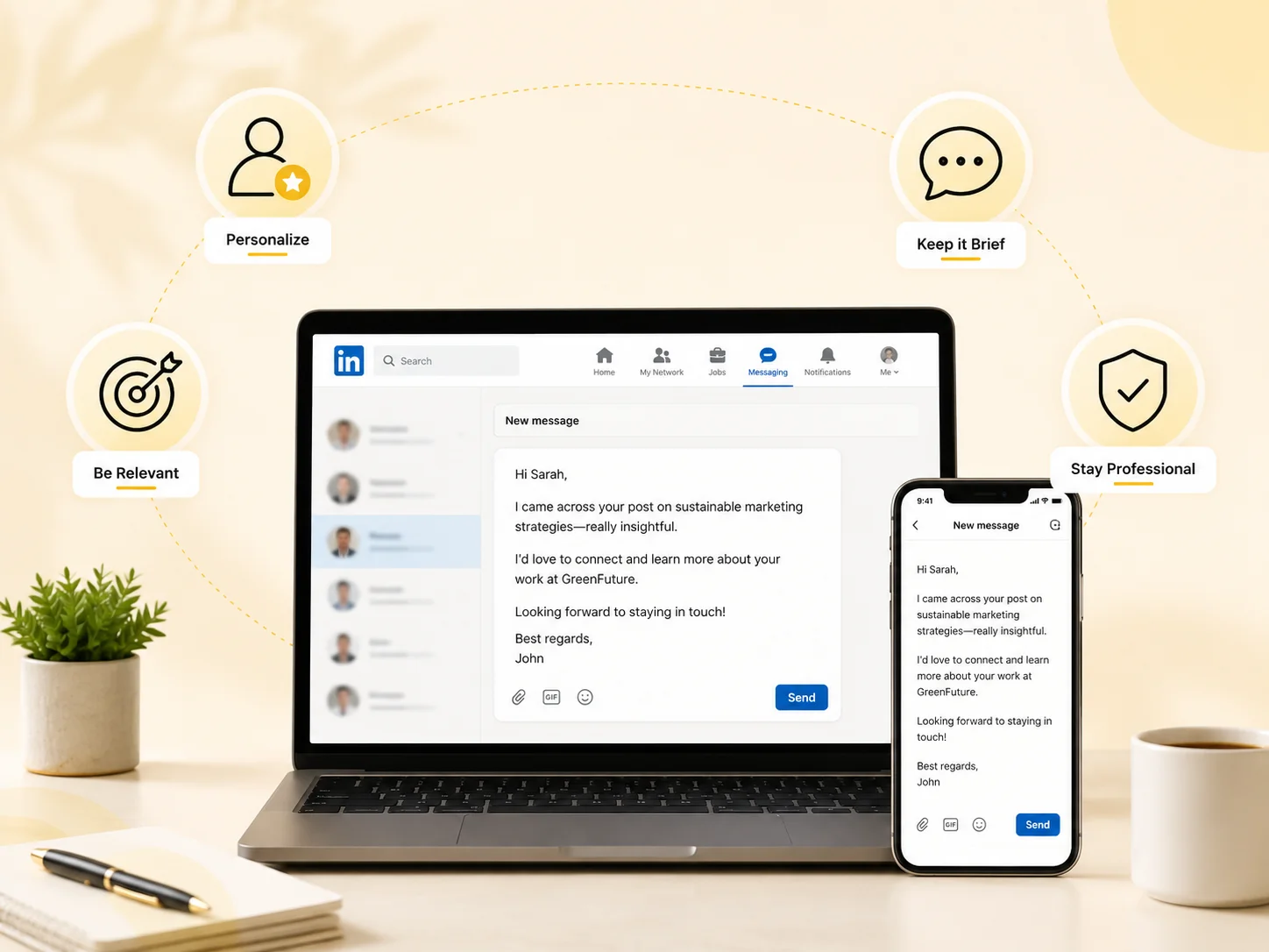 bulk or group messages on LinkedIn bulk or group messages on LinkedIn
